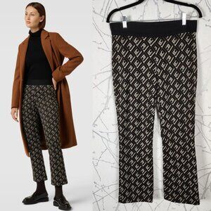 Raffaelo Rossi Monogram Stretch Knit Macy 7/8 Bootcut Pants